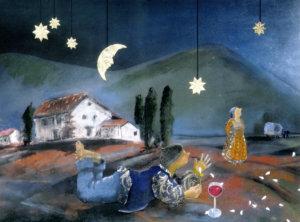 Illustration von Bettina Rulf für „Auch die Seele, sie singt“ von W. F. Rauh
