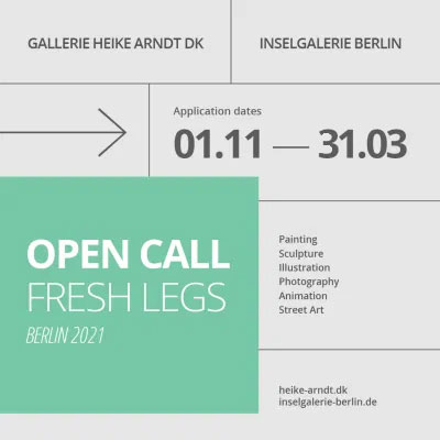 OPEN CALL FRESH LEGS BERLIN 2021