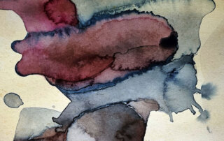 Peterhinz, Homeland - Head, 2021, Aquarell auf papier, 66 x 96 cm, Detail