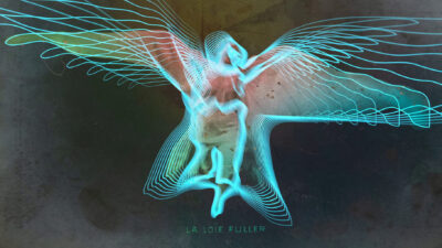 Screenshot von Kurzfilm, Bettina Kuntzsch, Loïe Fuller. Die elektrische Fee